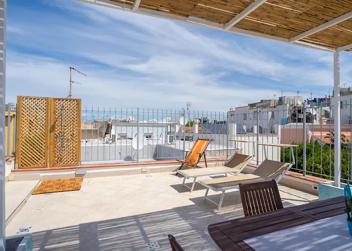 2 Terraces And Pergola House In Ischia * Forio di Ischia